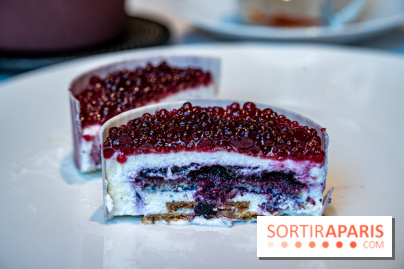 Le Tea Time d'Automne de Quentin Lechat au Royal Monceau -Raffles Paris perle myrtille