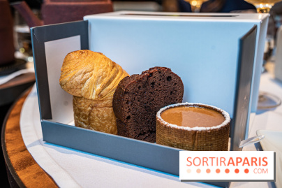 Le Tea Time d'Automne de Quentin Lechat au Royal Monceau -Raffles Paris - gâteau de voyage