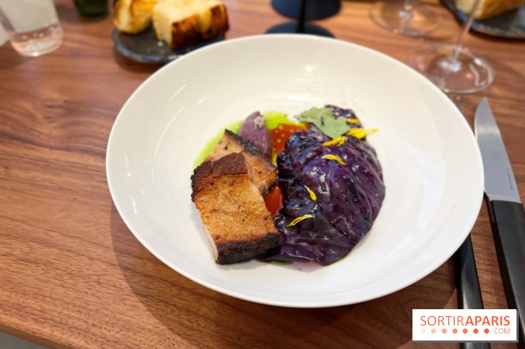 Restaurant La Condesa - Porc chou rouge