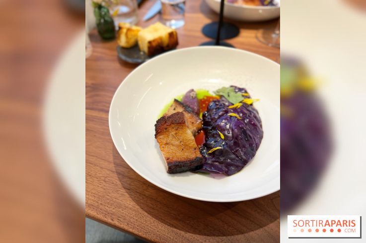 Restaurant La Condesa - Porc chou rouge