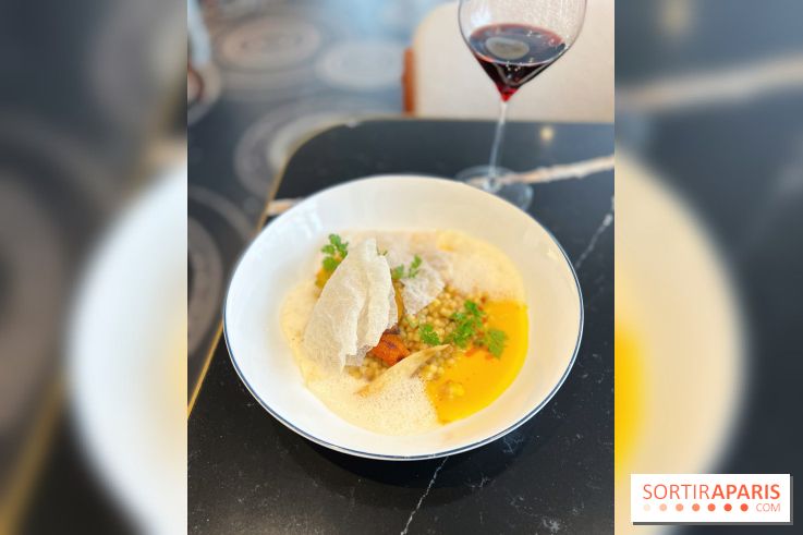 Restaurant Les Parisiens - Risotto fregola Sarda