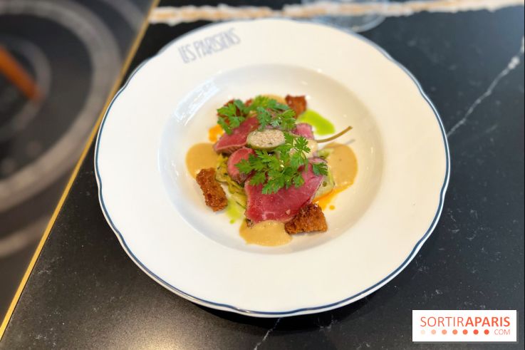 Restaurant Les Parisiens - Tataki veau