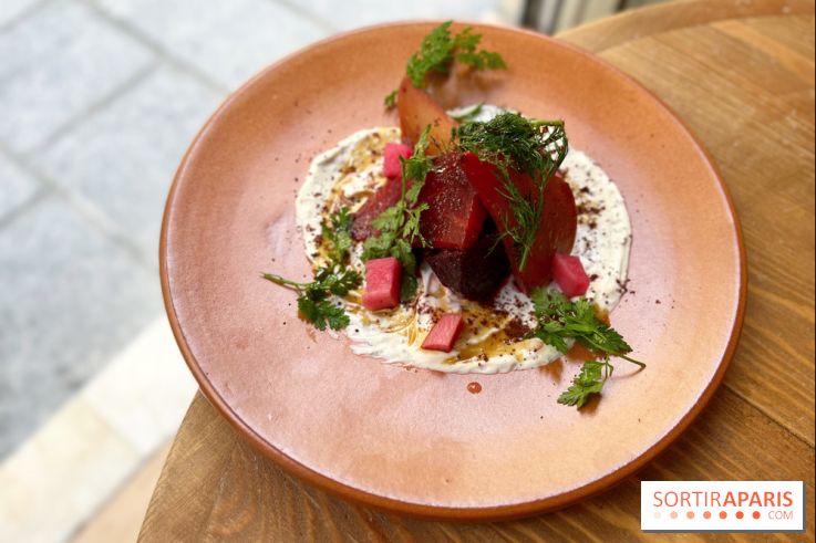 Restaurant méditerranéen Dune - Betteraves labneh
