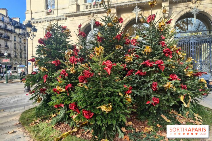 Noël Paris visuels - cadeau - sapin - Marché de Noël - cadeau de Noël - décoration - Mairie 11e