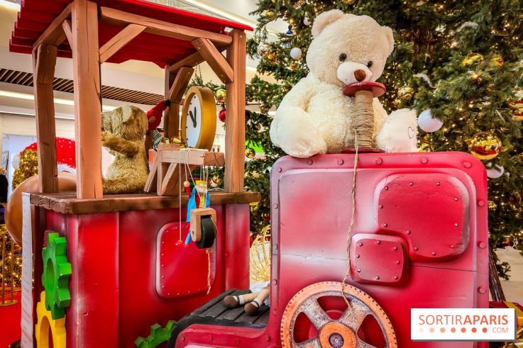 Noël Paris visuels - cadeau - sapin - Créteil soleil