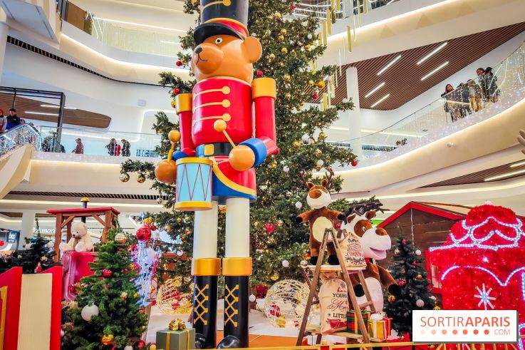 Noël Paris visuels - cadeau - sapin - Créteil soleil