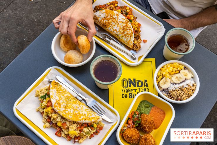 Onda, le restaurant Brésilen de tapiocas, crêpe de manioc - table