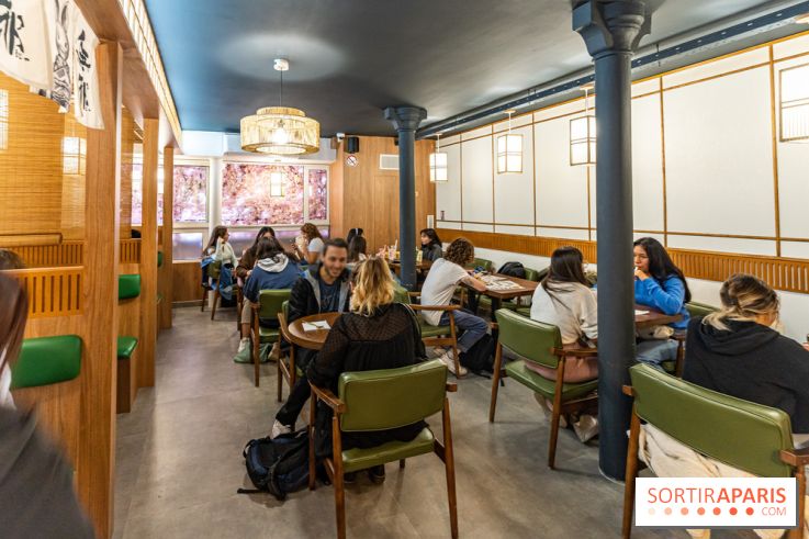 Matcha Ochaya , le café-restaurant de bubble tea de Paris - République - salle étage