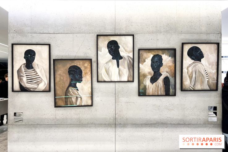 Exposition Elladj Lincy Deloumeaux chez Saint Laurent Rive Droite