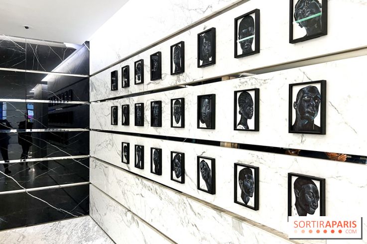 Exposition Elladj Lincy Deloumeaux chez Saint Laurent Rive Droite