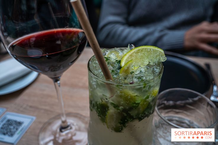 La Vela, le restaurant italien - méditerranéen de Boulogne - cocktail - vin - mojito