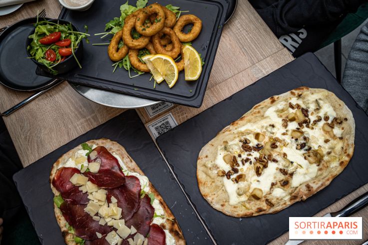 La Vela, le restaurant italien - méditerranéen de Boulogne - pinsa Romana - entrée