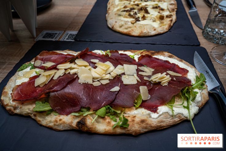 La Vela, le restaurant italien - méditerranéen de Boulogne - pinsa esquilino -