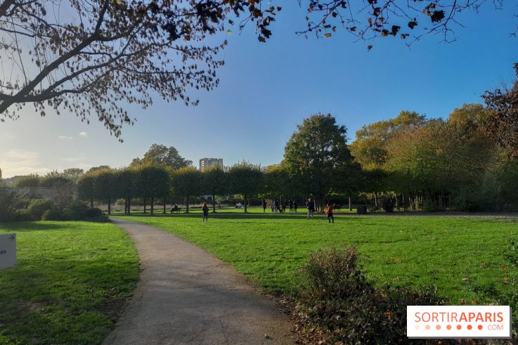 Issy - parc de l'île Saint Germain et Tour aux figures 