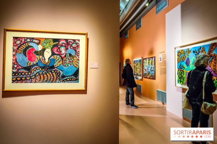 Baya, femmes en leur jardin, l'exposition poétique à l'Institut du monde arabe - nos photos