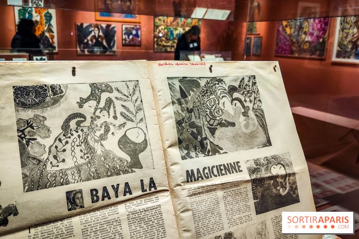 Baya, femmes en leur jardin, l'exposition poétique à l'Institut du monde arabe - nos photos