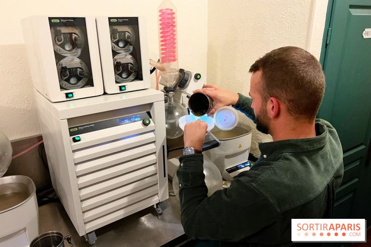 Atelier création de gin à la distillerie Baccae