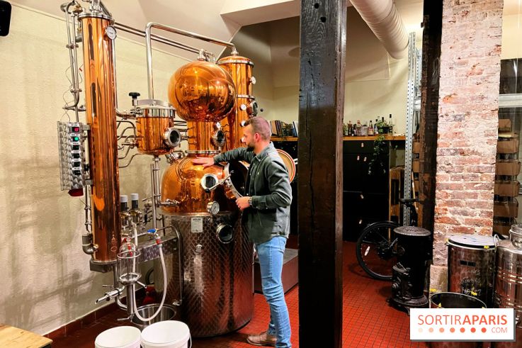 Atelier création de gin à la distillerie Baccae