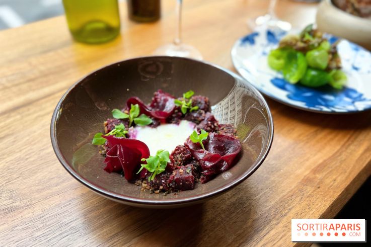 Restaurant Nellu - Betteraves rôties fumées au foin