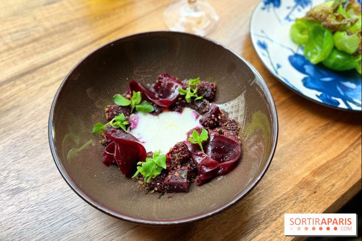 Restaurant Nellu - Betteraves rôties fumées au foin