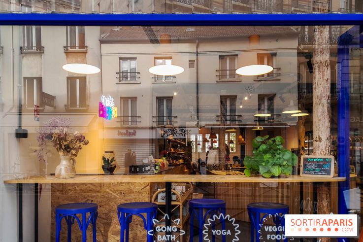 At Aûm, studio de yoga et espace de coworking dans le 20e