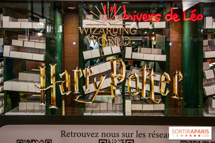 Harry Potter : nos photos du pop-up store Arribas, spécialisé dans le verre, sur les Champs-Elysées