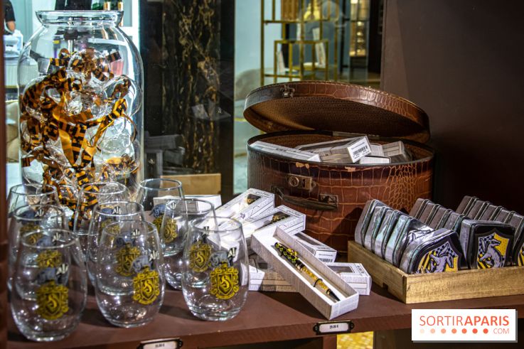 Harry Potter : nos photos du pop-up store Arribas, spécialisé dans le verre, sur les Champs-Elysées