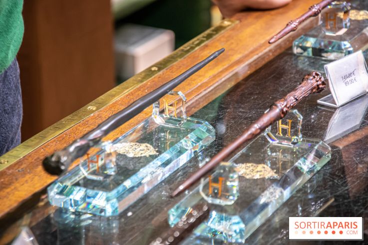 Harry Potter : nos photos du pop-up store Arribas, spécialisé dans le verre, sur les Champs-Elysées