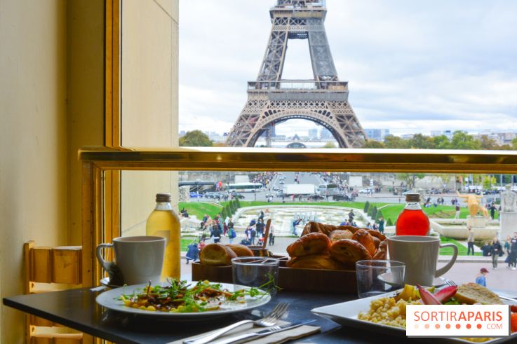 Le brunch abordable des Îlots de Chaillot avec vue sur la Tour Eiffel