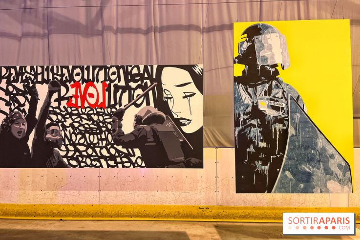 Urbain de Paname, l'exposition street-art à Saint-Ouen avec Banksy, OBEY, Kaws et Invader