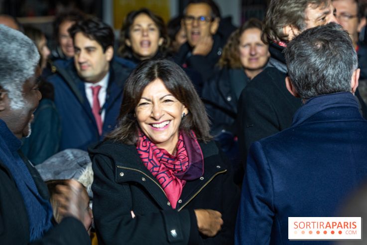 Illuminations nations des Champs-Élysées 2022, inauguration avec Tahar Rahim