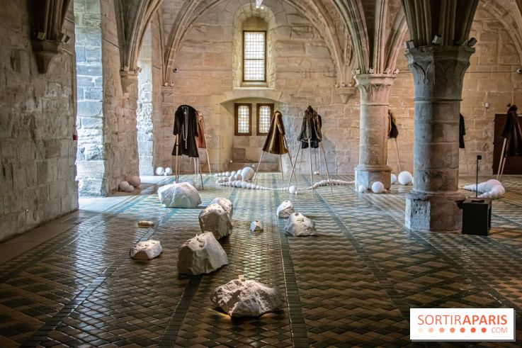 Exposition De Pronfundis Ascendam à l'Abbaye de Maubuisson - nos photos