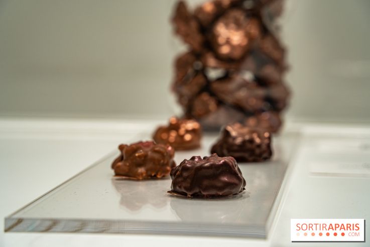 Jade Genin Chocolaterie Paris, les photos  - rocher chocolat
