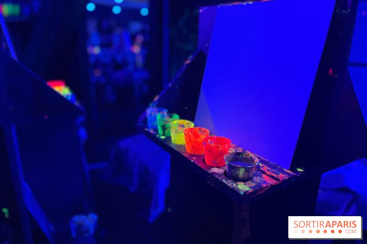 Paint in the Dark, un atelier peinture et cocktails dans le noir débarque à Paris