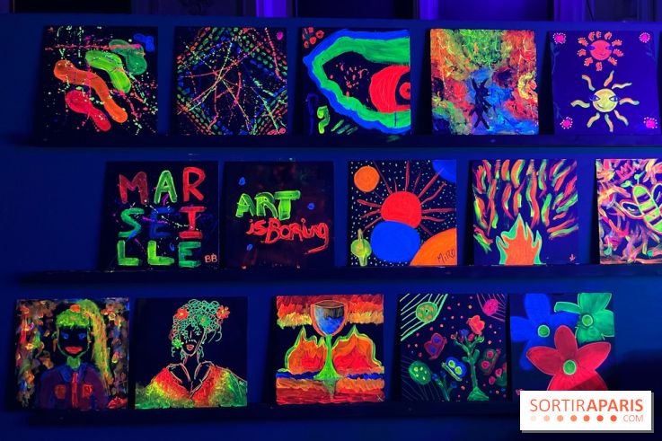 Paint in the Dark, un atelier peinture et cocktails dans le noir débarque à Paris