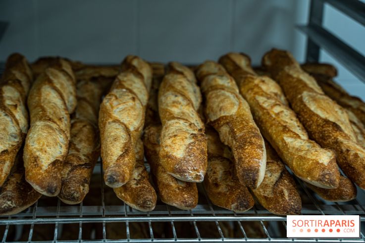 Boulangerie artisanale MieMie, levain et farines anciennes Paris 11e - baguette tradition