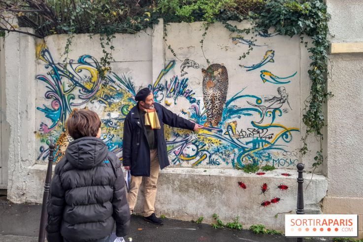 Rallye street art à Belleville avec Paris d'enfants