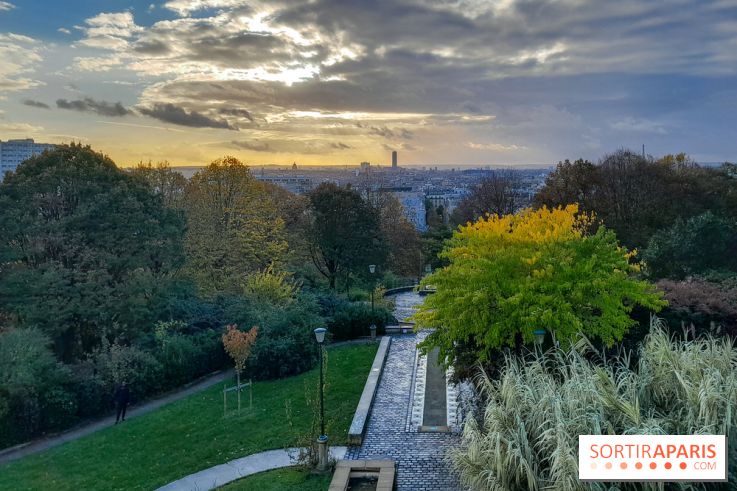 Visuels - Parc de Belleville en automne