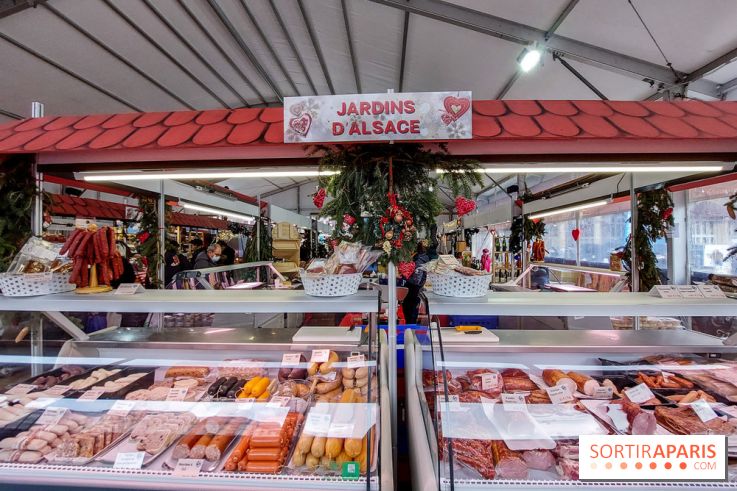 Marché de Noël 2022 alsacien à Gare de l'Est, nos photos