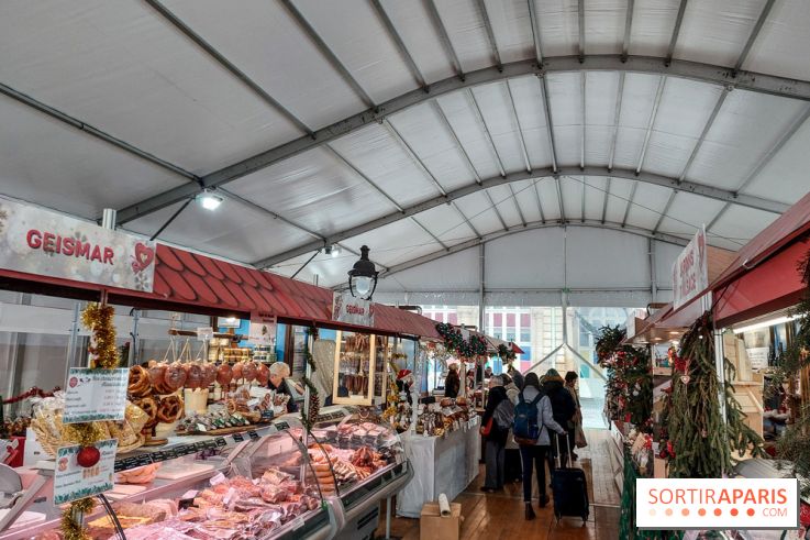 Marché de Noël 2022 alsacien à Gare de l'Est, nos photos