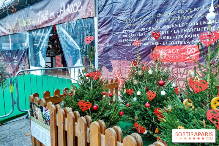 Marché de Noël 2022 alsacien à Gare de l'Est, nos photos