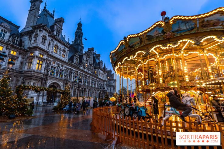 Le Marché et village de Noël de l’Hôtel de ville de Paris 2022
