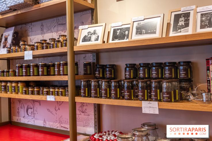 Maison Fouquet, chocolaterie et confiserie artisanale à Paris - confiture - pâte à tartiner