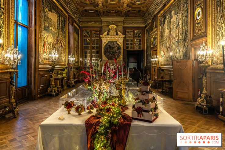 Château de Chantilly Noël 2022 - table Noël