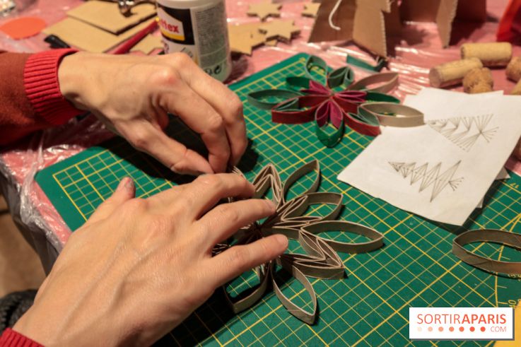 Atelier créatif chez HOBA en famille