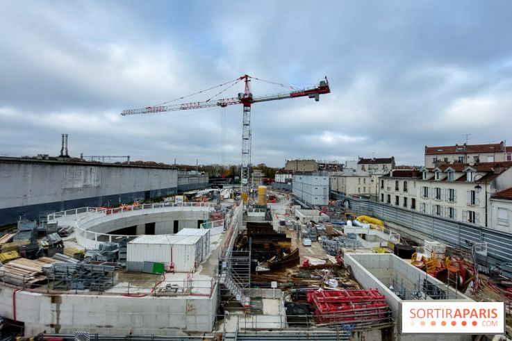 Le Grand Paris Express, visite du chantier de la gare Saint-Maur - Créteil, nos photos