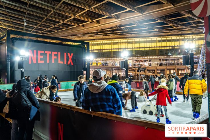 La patinoire de Noël des Halles 2022 - patinoire gratuite 