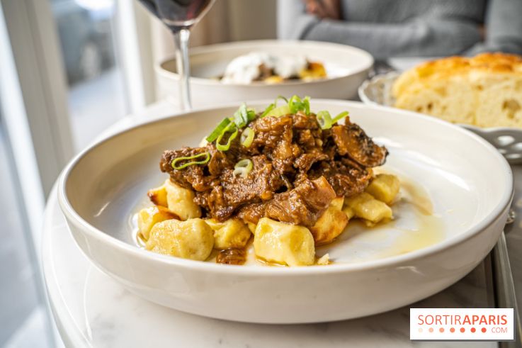 Alluma Restaurant - gnocchis à la parisienne - jarret de veau
