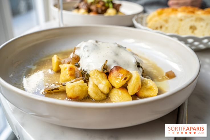 Alluma Restaurant - gnocchis à la parisienne - blettes - végétarien