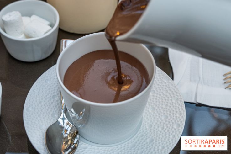 Le tea Time du Joy à l'Hôtel Fouquet's Paris par Anthony Coquereau - chocolat chaud